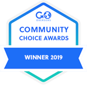GoOverseas Community Choice Awards Winner 2019